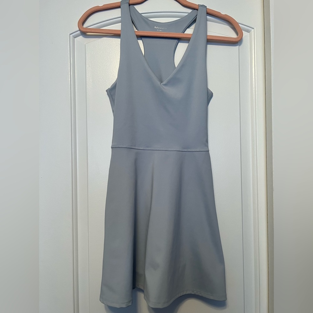 REFORMATION Blue ecomove active dress